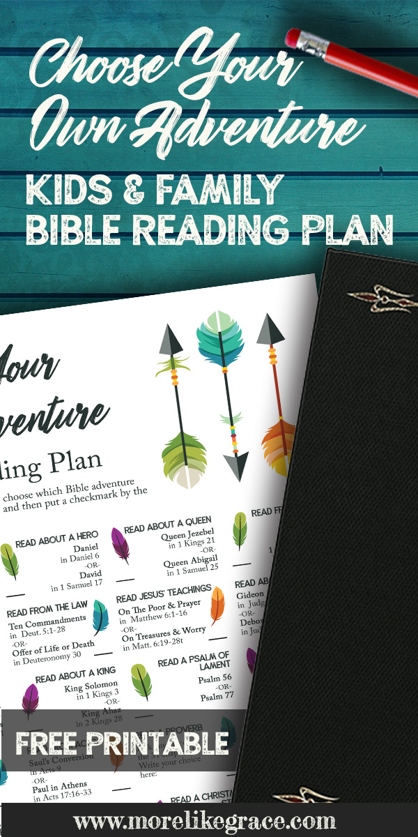 Scripture Reading Charts For Kids